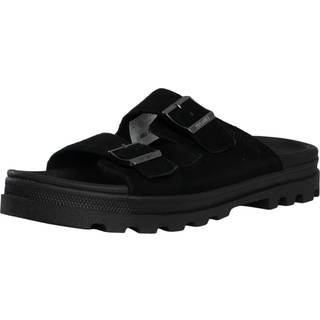 Dunlite Riviera Suede Sandaler, Black, 38