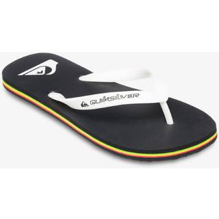 Quiksilver Molokai Core Sandaler - 40 - black/rasta