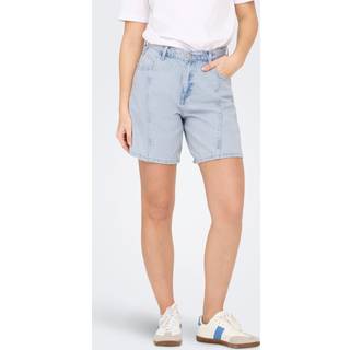 Onlrebecca Mellemhøj Talje Regular Fit Denim-shorts