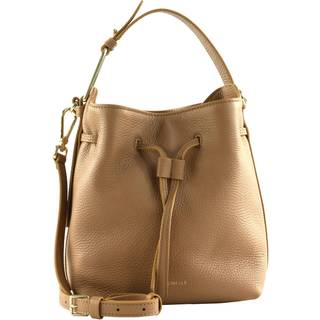 Coccinelle Malory Bucket taske lysebrunt