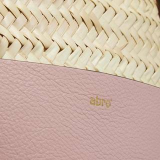 Abro Dalia Gemma Shopper taske beige/rosa