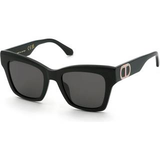 Twinset Kvinde STW099 700 Solbriller Acetat Sort Røg Firkantet Normal