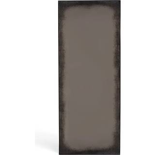 Ethnicraft - Aged Floor Mirror - Bronze - Black Metal Frame - Heavy Aged - Rectangular - Gulvspejle - Alain Van Havre - Sort