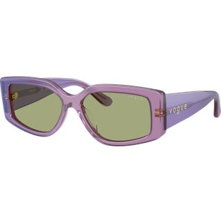 VOGUE EYEWEAR Kvinde VO5642SU 323682 Solbriller Acetat Violet Grøn Firkantet Normal