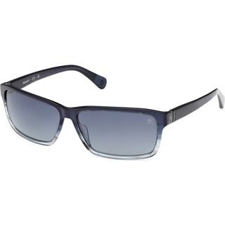 Timberland TB00053 Polarized 92D 67 Solbriller Mænd Blue - Shiny Faded Light Blue - 67mm