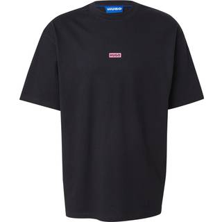 HUGO Blue Nalono T Shirt Black