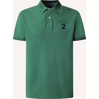 HACKETT Herren Polo-Shirt grün Classic Fit