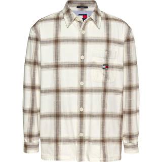 Textured Check Overshirt