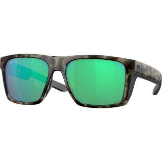 Costa Del Mar 6S9104 Lido Polarized 910406 57 Solbriller Mænd Tortoiseshell - Wetlands Tortoise - 57mm