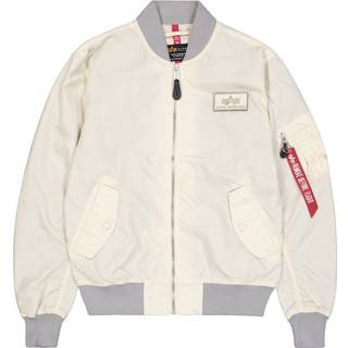 Jakke Alpha Industries MA-1 TTC Two Tone Contrast Vintage White L - Vintage White - L