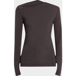 Toteme Draped jersey top - grey - XL