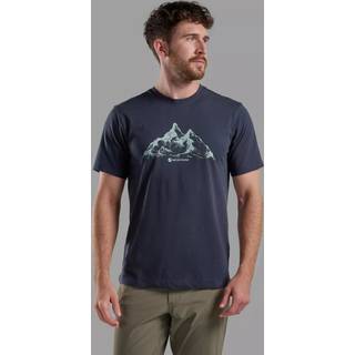 Montane Dual Mountain T Shirt, herre, blå