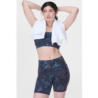 Sweaty Betty Sweaty Betty Light Blue Power 6 Biker Shorts - Medium
