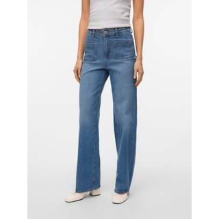 Vmtessa Høj Talje Wide Leg Fit Jeans