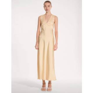 Omnes Omnes Nova Maxi Slips Back Kjole