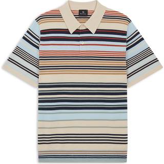 Paul Smith Stripe Sweater SS Polo in Multicolour | Norton Barrie - S