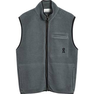 ARMEDANGELS Aableo Fleece Vest Fleecevest Herrer størrelse M farve grå