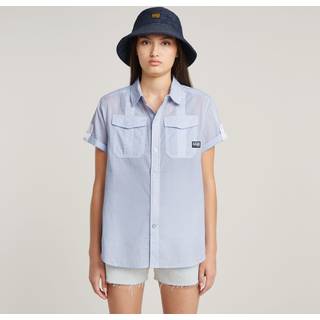 Button Through Shirt - Multi color - Women