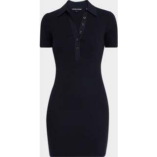 Veronica Beard Bailey cotton-blend polo dress - blue - S