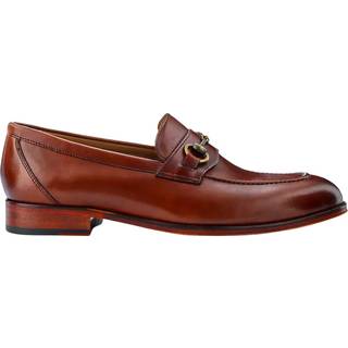 Jones Bootmaker Jones Bootmaker Brown Reece Leather Loafers