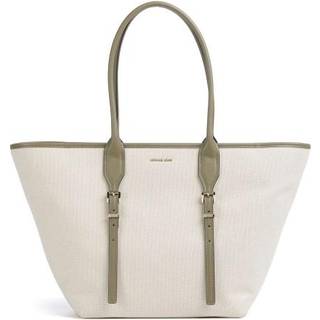 Michael Kors Moore Shopper taske beige/grøn