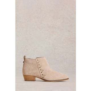 White Stuff White Stuff Grey Willow Stud Ankle Boots