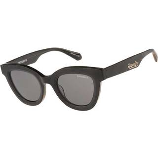 Superdry SDS 5037 127 46 Solbriller Kvinder Black - Matte Black - 46mm