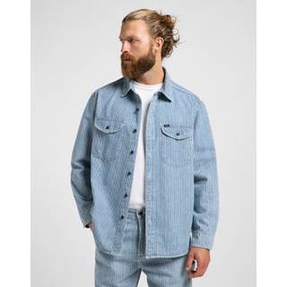 Lee 101 70's Shirt Washed Rr Stripe Size L