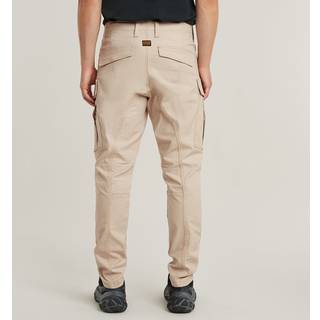 Zip Pocket 3D Skinny Cargo Pants 2.0 - Beige - Men