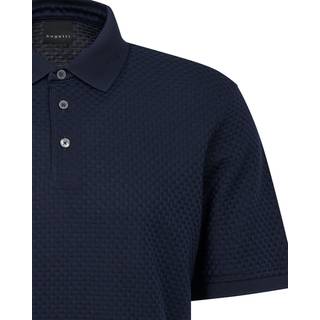bugatti Herren Polo-Shirt blau
