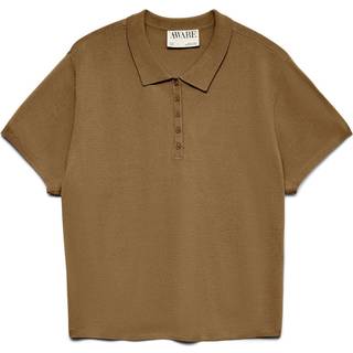 Vmlenny Strikket Poloshirt
