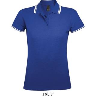 SOL´S L586 Poloshirts Royal Blue / White S