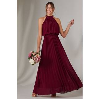 Jolie Moi Jolie Moi Plisseret brudepiger Maxikjole - EU 44 (UK 16)