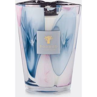 Baobab Collection Candlelight And Scents - 'Riviera Leopolda' candle, large, blue and pink in Multicolor Glass and Wax