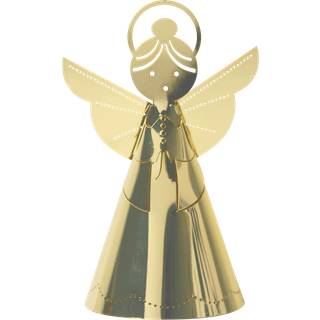 Pluto Design Singing angel dekoration guld 11 cm