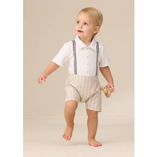 Angel & Rocket Will Mr Smart 100% bomuldsjersey heldragtOp til 3 måneder (50 - 62cm)