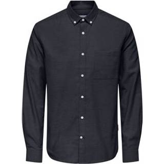 ONLY & SONS Herre Alvaro Langærmet shirts Blå