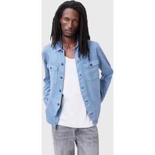 All Saints AllSaints Blue Spotter Long Sleeve Shirt