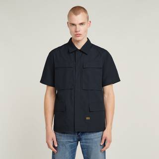 R-3N Slim Overshirt - Dark blue - Men