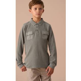 Angel & Rocket Finn Textured Langærmet Polo-skjorter3 - 4 år (98 - 104cm)