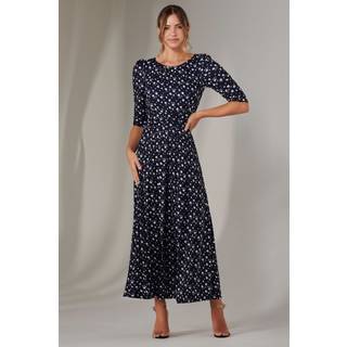 Jolie Moi Jolie Moi Enya 3/4 ærmetrøje Midaxi Kjole - EU 38 (UK 10)