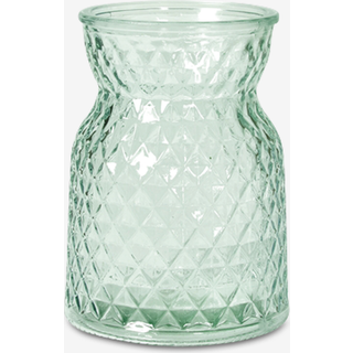 Vase glas aqua Ø.10 x H.14 cm
