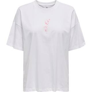 Vivvi Life T-shirt, Bright White Vision, M