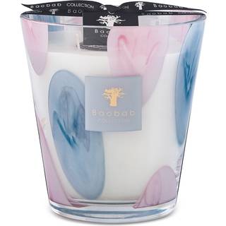 Baobab Collection Candlelight And Scents - 'Riviera Leopolda' candle, medium, blue and pink in Multicolor Glass and Wax