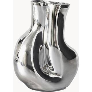 Håndlavet glasvase Gleam, H 22 cm