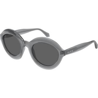 Azzedine Alaia AA0088S 002 53 Solbriller Kvinder Grå - Transparent Pebble Grey - 53mm