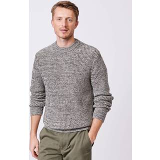 Aubin Aubin Martin Ribbed Crew 100% Cotton Jumper