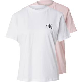 2 Pack Cotton T-shirts - Pink - XL