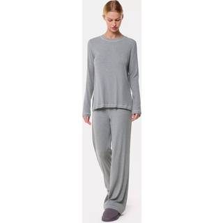 Whistles Whistles Grey Rib Jersey Pyjamas Top