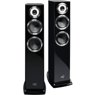 Cabasse Murano Alto sortlakeret (sæt af 2) - Gulvhøjttaler, 175 W, Bass-reflex, 8 ohm